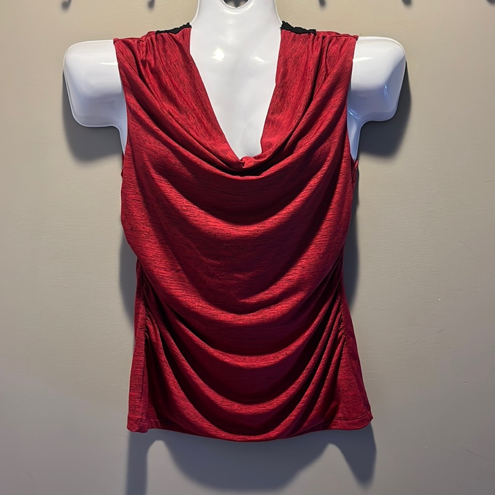 AB Studio Sleeveless Dress Shirt